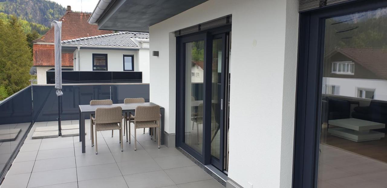 Panorama Penthouse Apartment Fussen Ngoại thất bức ảnh