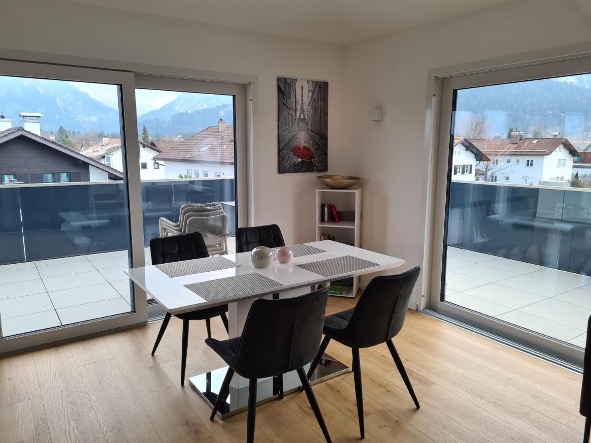 Panorama Penthouse Apartment Fussen Ngoại thất bức ảnh